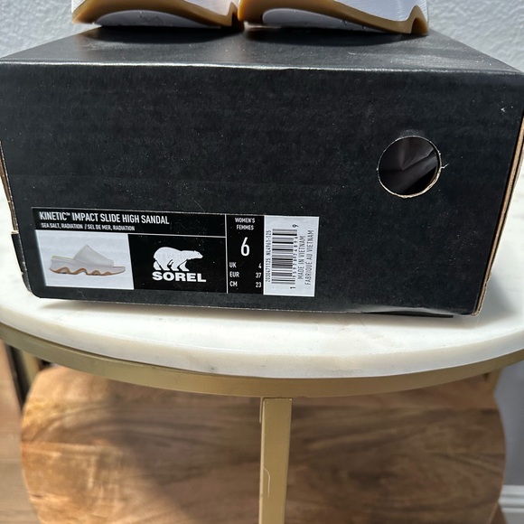 Sorel kinetic impact slide high sandal size 6 NWB - Picture 3 of 4